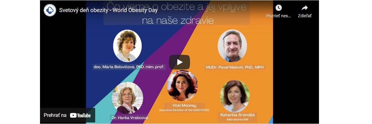 webinár čo vieme o obezite a jej vplyve na naše zdravie