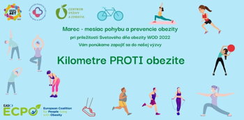 Marec - mesiac pohybu a prevencie obezity