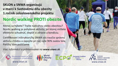 1. ročník Nordic walking PROTI obezite