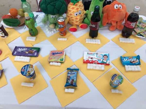 Výstavka cukrov na workshope Pre zdravie detí