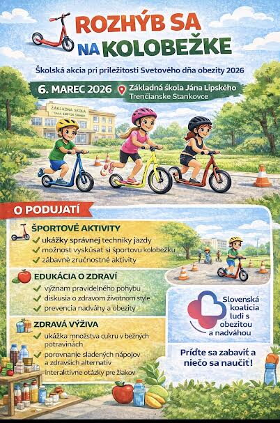 Rozhýb sa na kolobežke