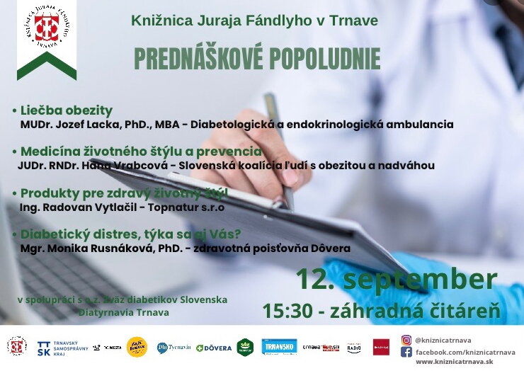 Prednáškové popoludnie DiaTyrnavia 