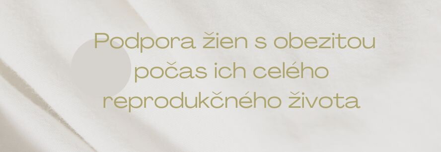 Podpora žien s obezitou počas ich celého reprodukčného života